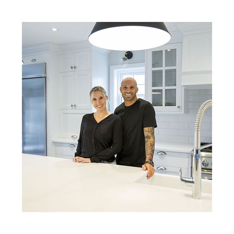 Maïka Desnoyers and Etienne Boulay