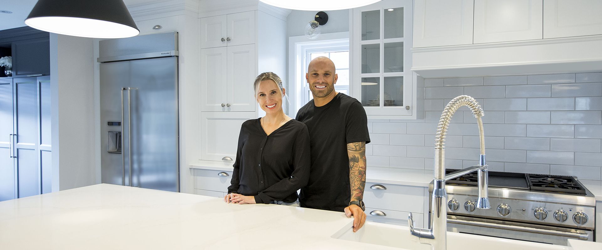 Maïka Desnoyers and Etienne Boulay