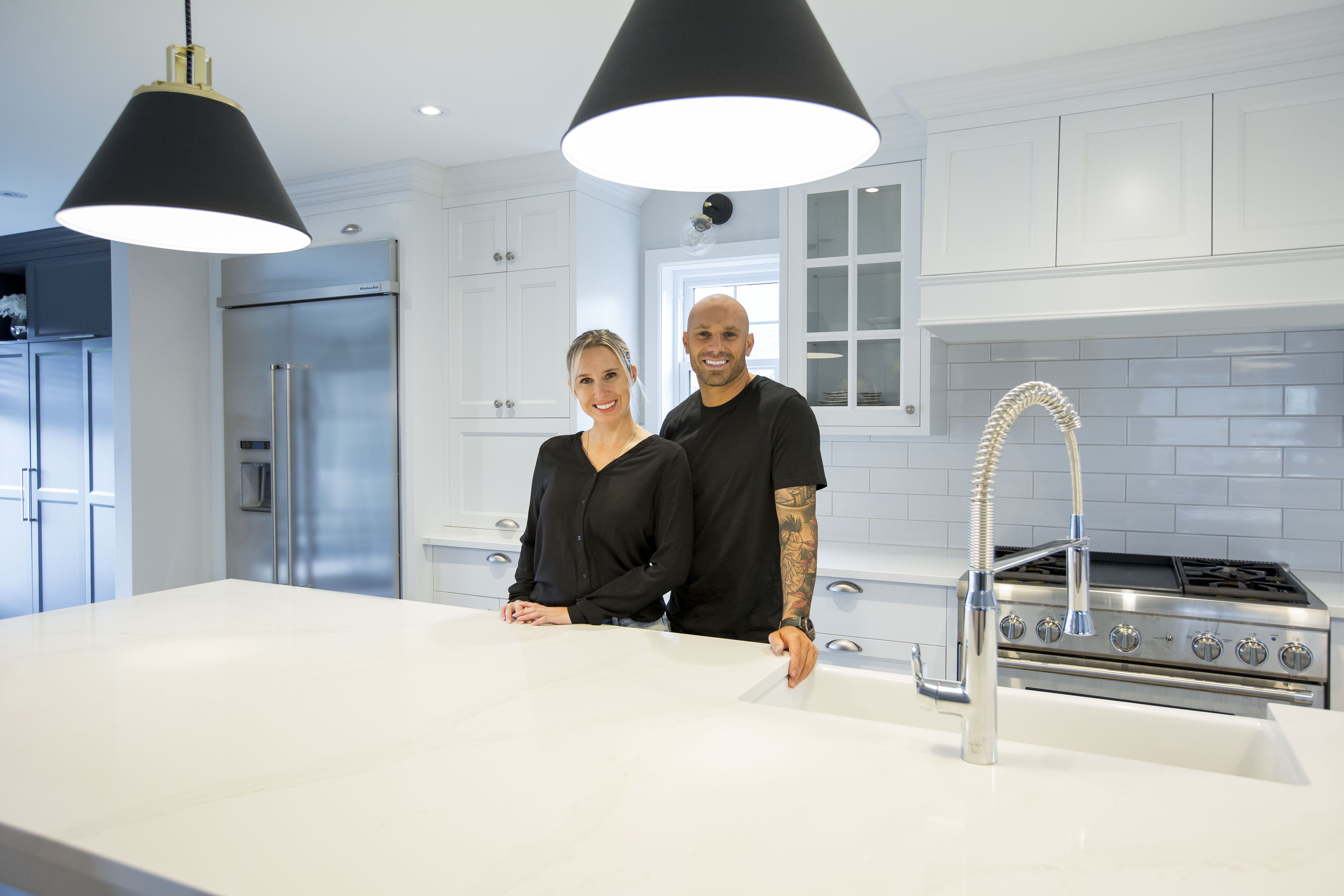 Maïka Desnoyers and Etienne Boulay